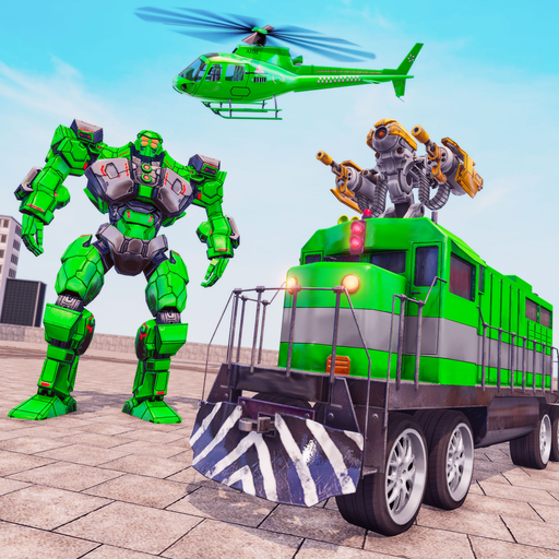 Train Robot Car Transform Game icon