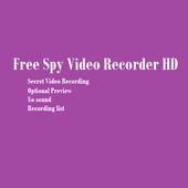 Free Spy Secret Video Recorder icon