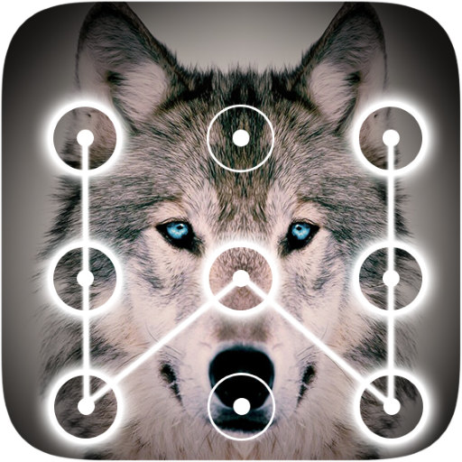 Wolf Pattern Lock Screen icon