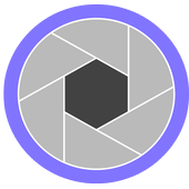 Blue:36 Mega Pixel Camera icon