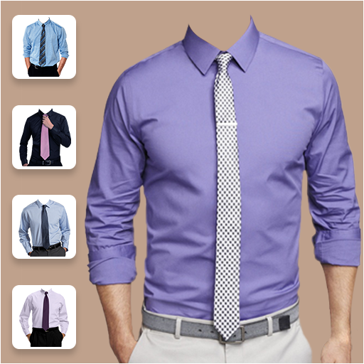 Man Shirt with Tie Photo Editor icon