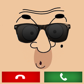 Fake call from mr brean cartoon icon