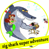 zig shark super adventure icon