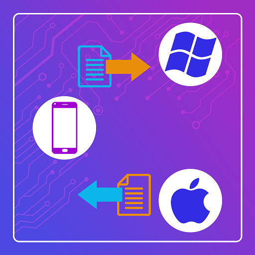 transfer files from phone to pc иконка