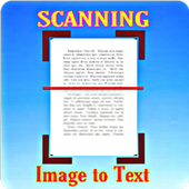 OCR - Image to Text Scanner Copy, Edit, Share Text icon
