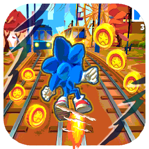 Blue Hedgehog Dash - Hero Runner icon