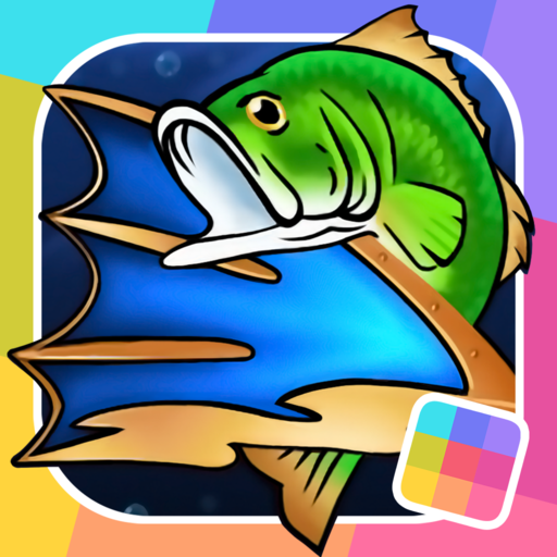 Flick Fishing: Catch Big Fish! Realistic Simulator icon