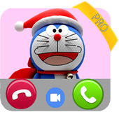 Fake Call From Doreamon Pro أيقونة
