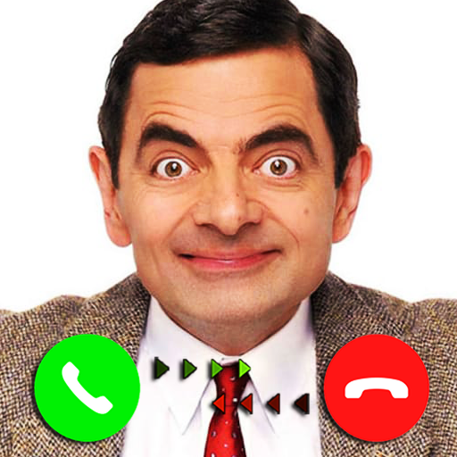 Talk with Mr. Bean fake video call icon