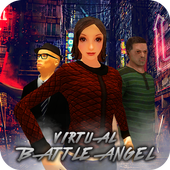 Virtual Robotic Futuristic Housewife Family Game icon