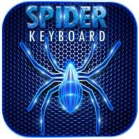 Blue Spider Keyboard Theme on 9Apps