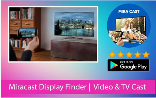 Miracast Display Finder |  Video & TV Cast screenshot 1