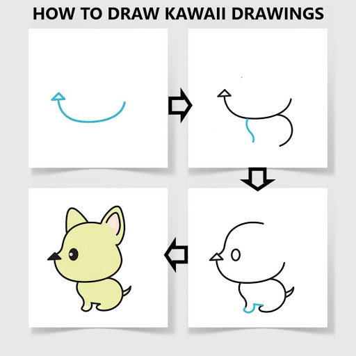 How To Draw Kawaii Drawings screenshot 6