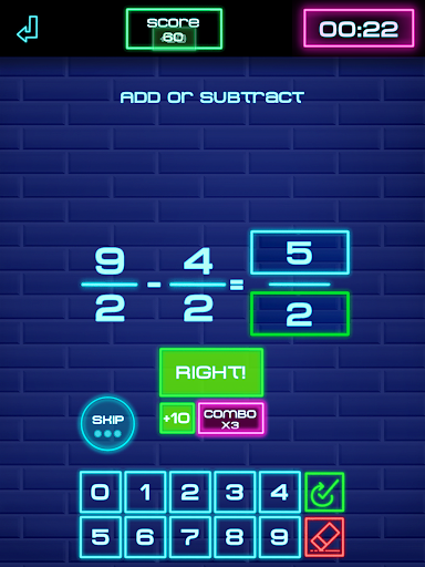 Fraction Challenge: Math games screenshot 19