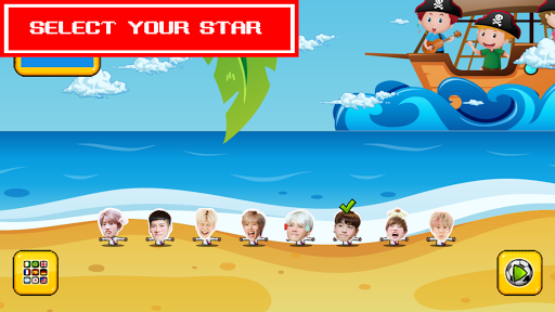 GOT7 Beach Ball : Cute Star Puppet Soccer Big Head screenshot 1