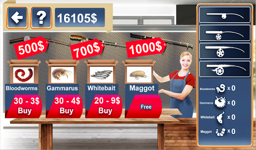 Fishing in the Winter. Lakes. screenshot 2