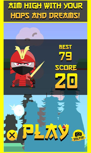 Hop Hop Ninja! screenshot 2