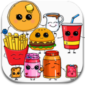 How To Draw Cute Food &amp; Drinks Tutorial icon