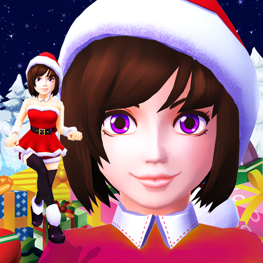 Santa Girl Run Navidad icon