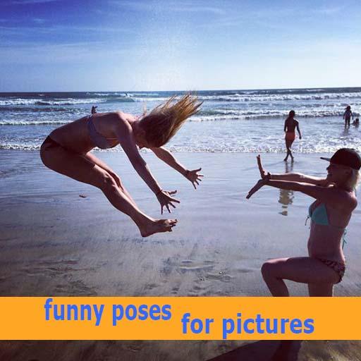 funny poses for pictures icon