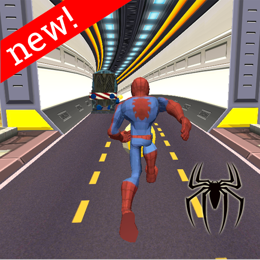 Spider Hero Dash Adventure - Iron Subway Rush icon