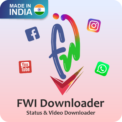 FWI Downloader - Status &amp; Video Downloader icon