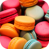 Cute Macarons Wallpaper icon