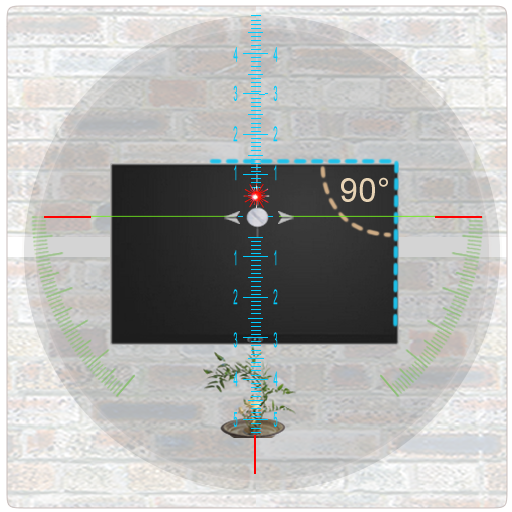 Camera Spirit level Clinometer icon