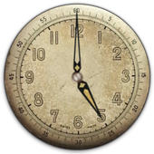 Antique clock icon