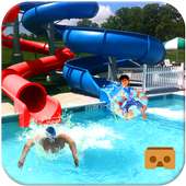 VR Aqua Water Slide Track Ride Ultimate Adventure