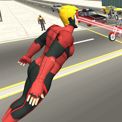 Flying Hero vs City Gangster icon