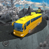 Bus Racing On Mountain Game - Hill Coach Driver icon
