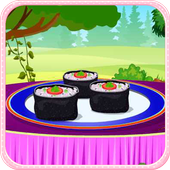 Sushi fish cooking games icon