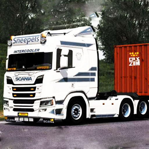 Euro Truck Big Transform Driving Simulator icon
