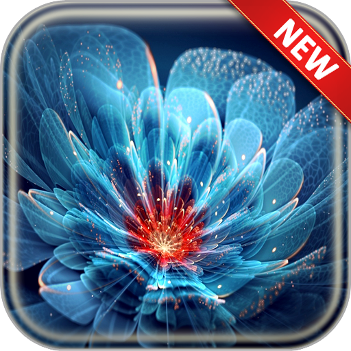 Luminous Flowers Wallpaper icon