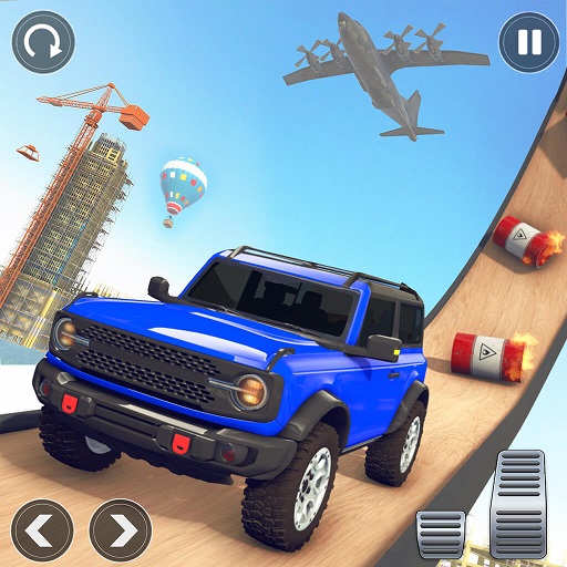 Crazy Car Stunt Offline Games icon