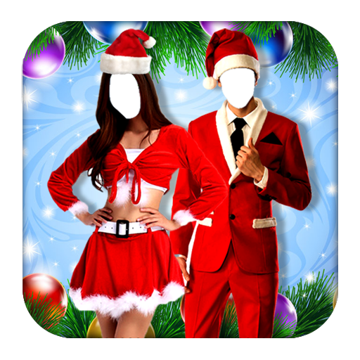 Couple Christmas Photo Montage icon
