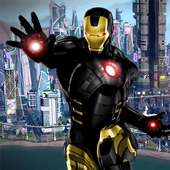 Flying Iron Superhero Ninja Mafia Fight 2018 Game