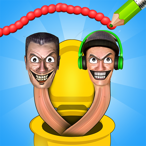 Draw To Smash : Toilet Puzzle иконка