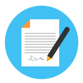 Cover letter icon