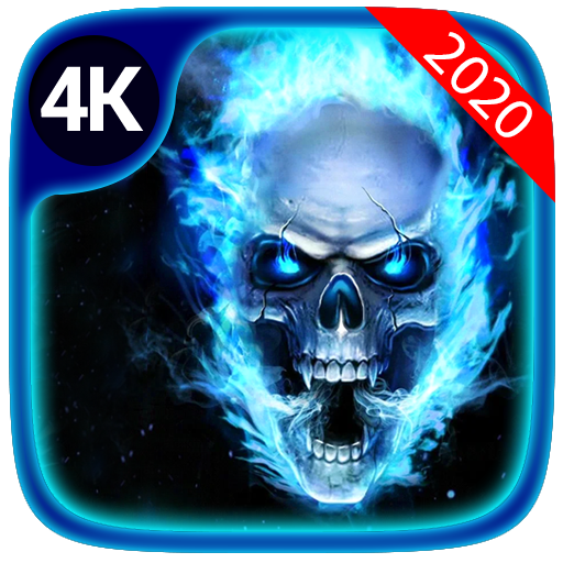 Fire Skull HD Wallpaper 🔥💀 icon