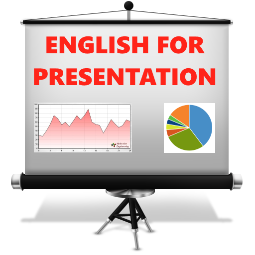 learn English speaking fluently for presentation icon