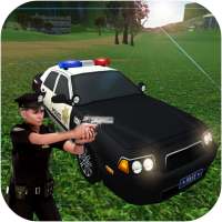 Police Car Gangster Chase - Vegas Crime Escape Sim