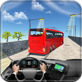 heavy bus driving simulator 2018 icon