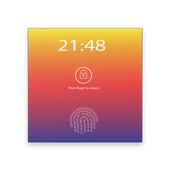 Fingerprint lock screen prank icon