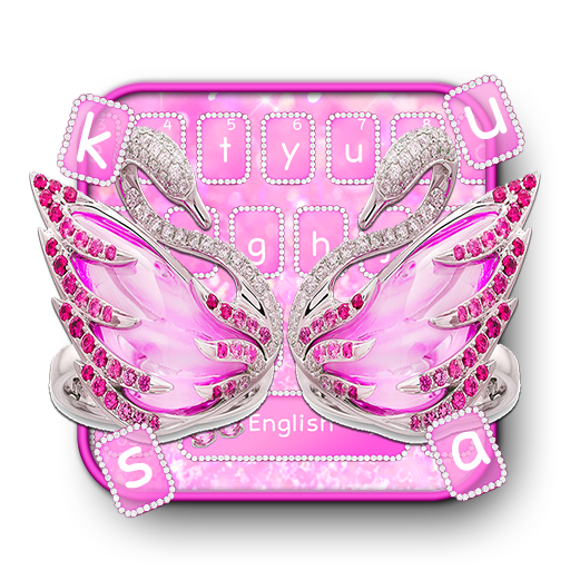 Тема Diamond Key Swan иконка