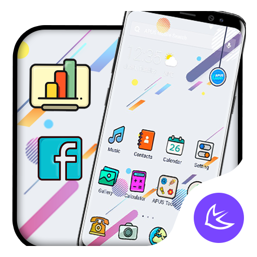 Color Geometry APUS Launcher theme icon