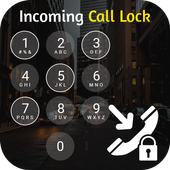 Incoming Outgoing Call Lock icon