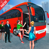 Urban City Bus Driver 3D Game icon