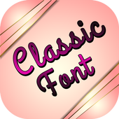 Classic Free Font Style icon